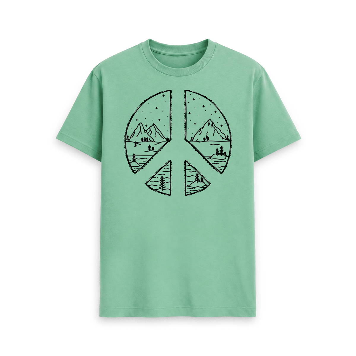 Peppermint Printed T-shirt Front