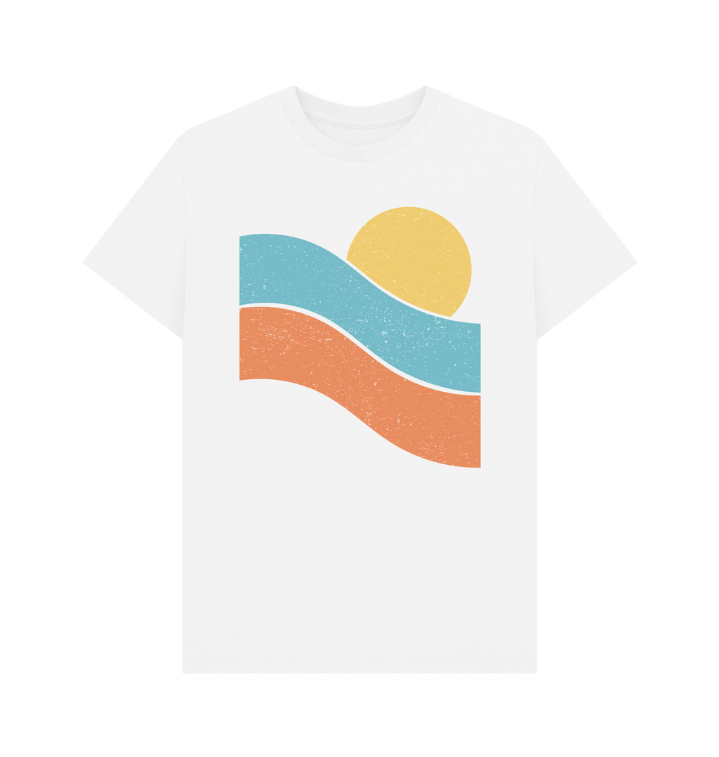 White Printed T-shirt Front