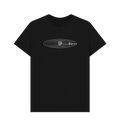 Black Printed T-shirt Front