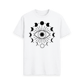 White Printed T-shirt Front