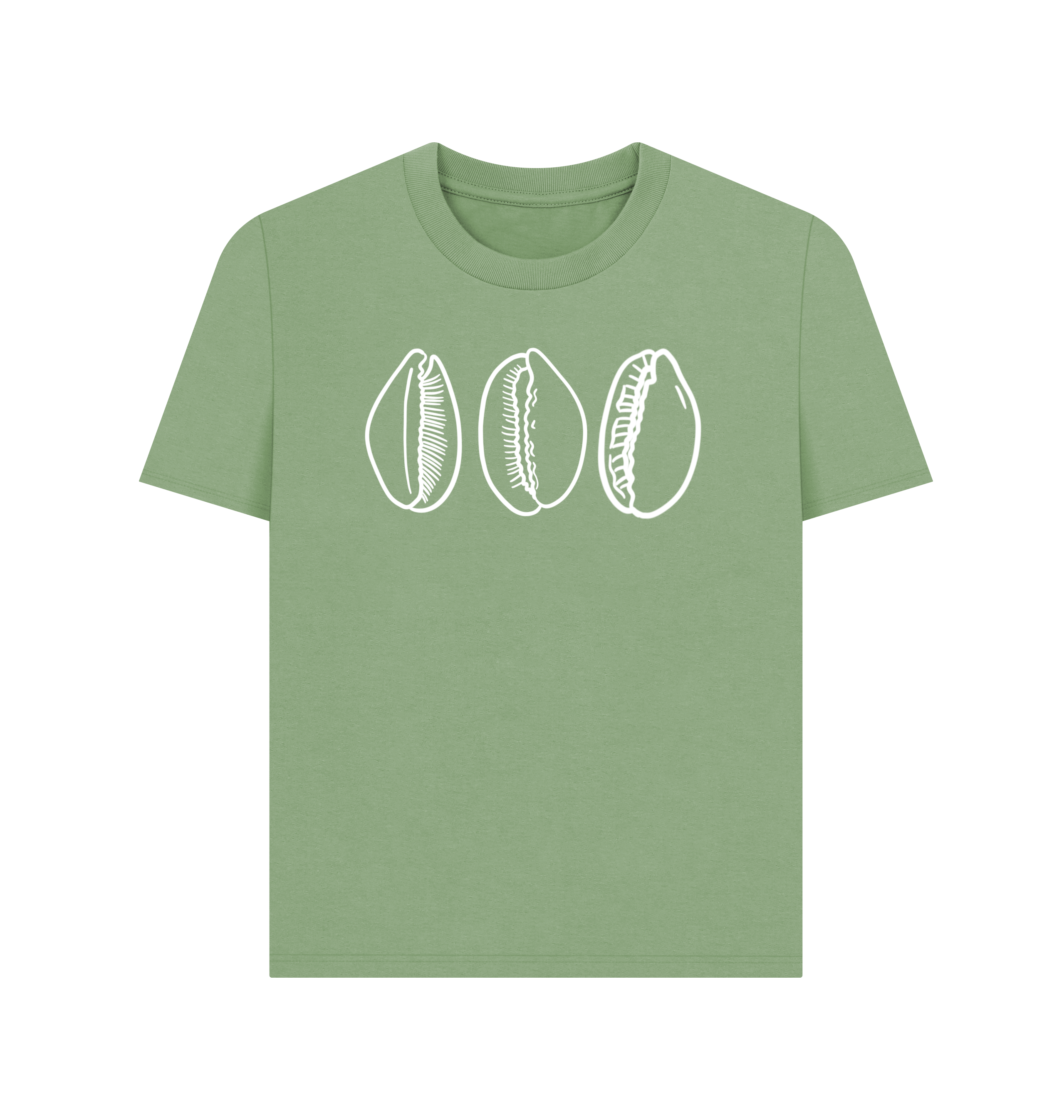 Sage Printed T-shirt Front