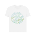 White Printed T-shirt Front