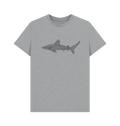 Athletic Grey Printed T-shirt Front