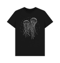 Black Printed T-shirt Front