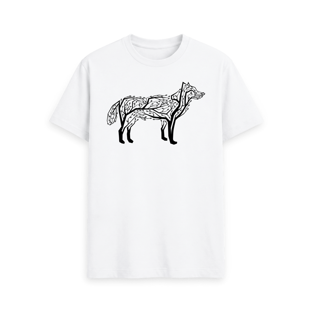 White Printed T-shirt Front