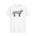 White Printed T-shirt Front