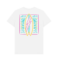 White Printed T-shirt Back