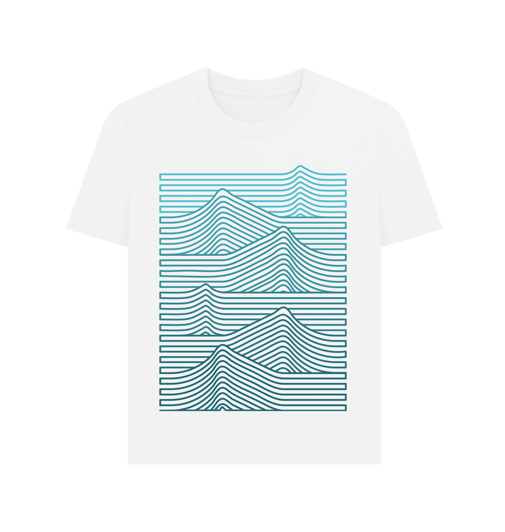 White Printed T-shirt Front