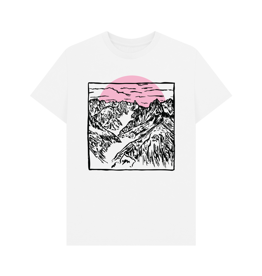 White Printed T-shirt Front