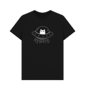Black Printed T-shirt Front