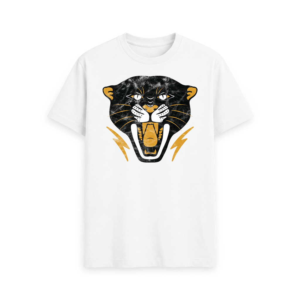 White Printed T-shirt Front